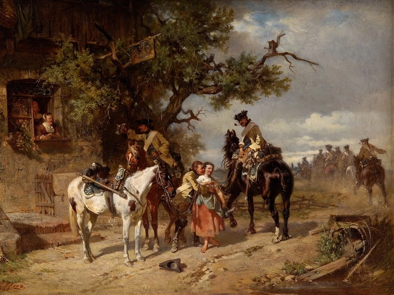 1839-Albrecht Christoph Wilhelm von Diez - La bella locandiera